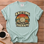 Knitting is My Therapy T-Shirt