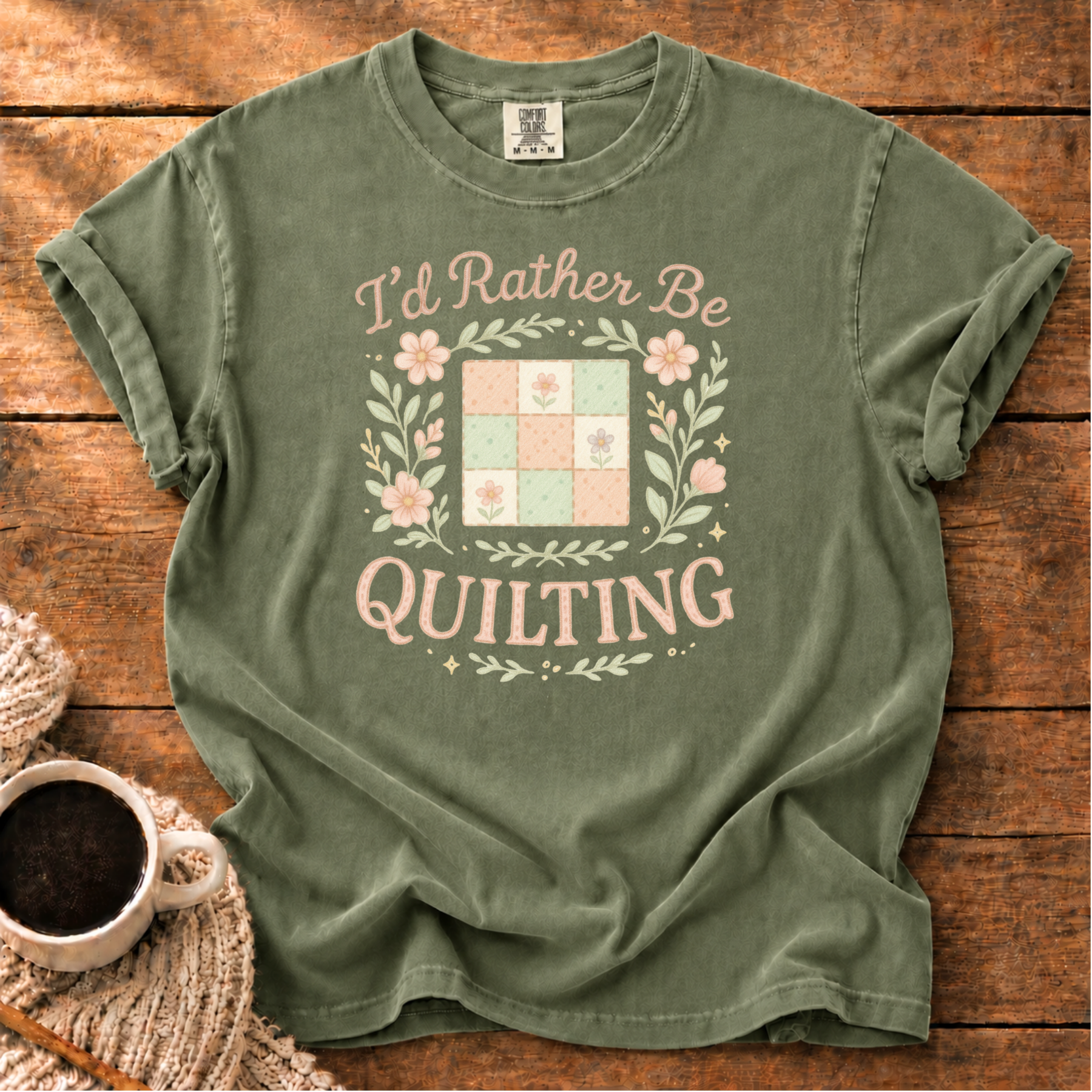 I'd Rather be Quilting T-Shirt