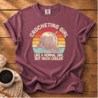 Crocheting Girl T-Shirt