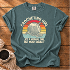Crocheting Girl T-Shirt