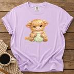 Knitting Highland Cow T-Shirt