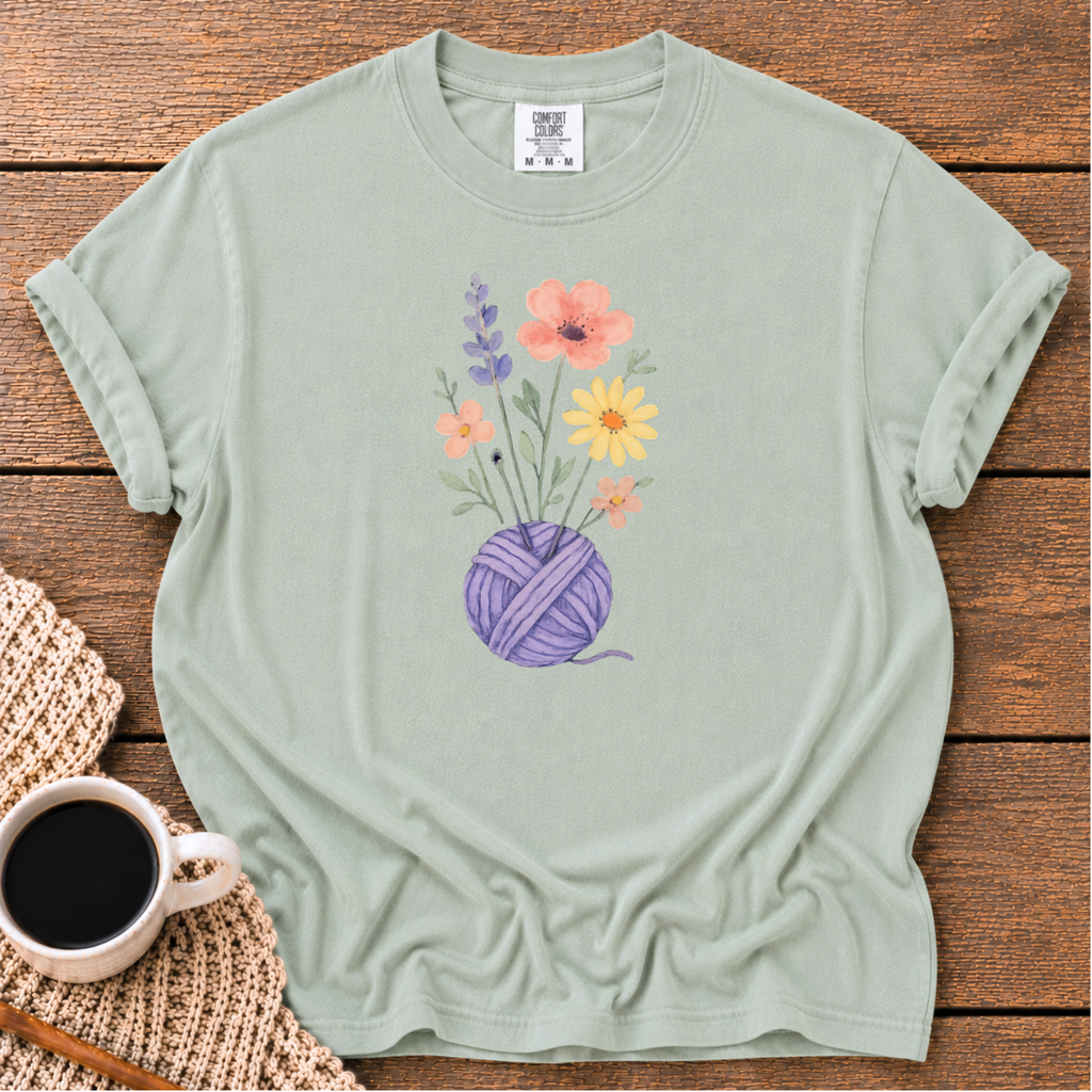Flowers & Yarn T-Shirt