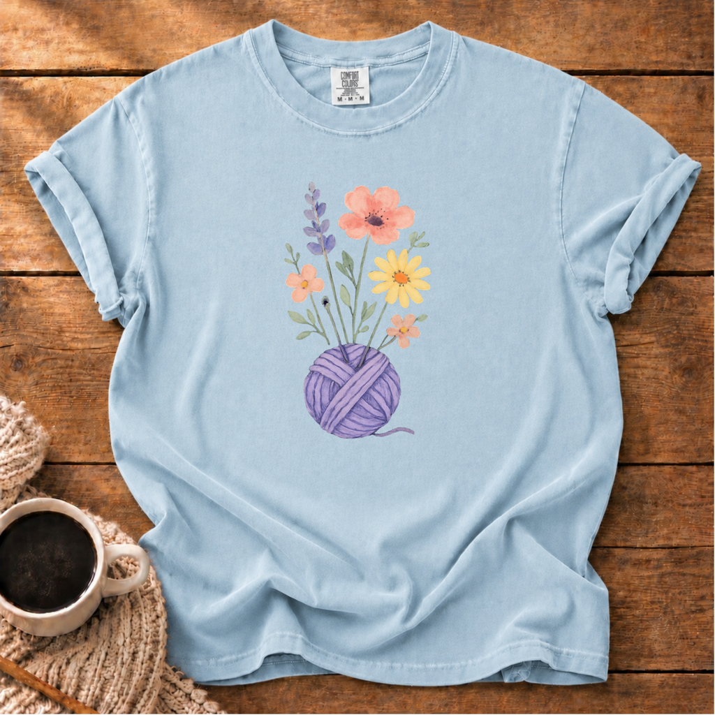 Flowers & Yarn T-Shirt