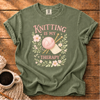 Knitting is My Therapy T-Shirt