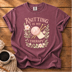 Knitting is My Therapy T-Shirt