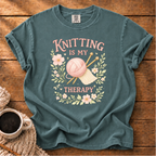 Knitting is My Therapy T-Shirt