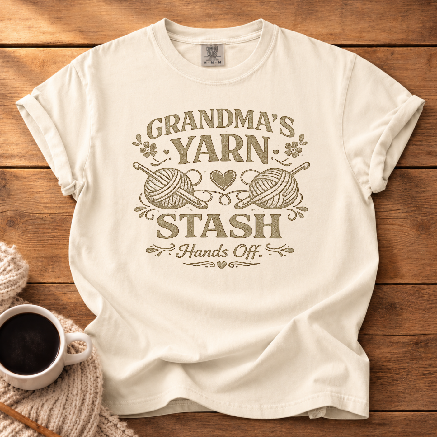 Grandma's Yarn Stash T-Shirt