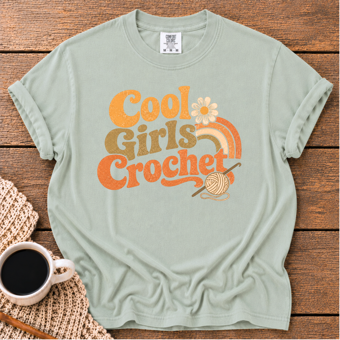 Cool Girls Crochet T-Shirt
