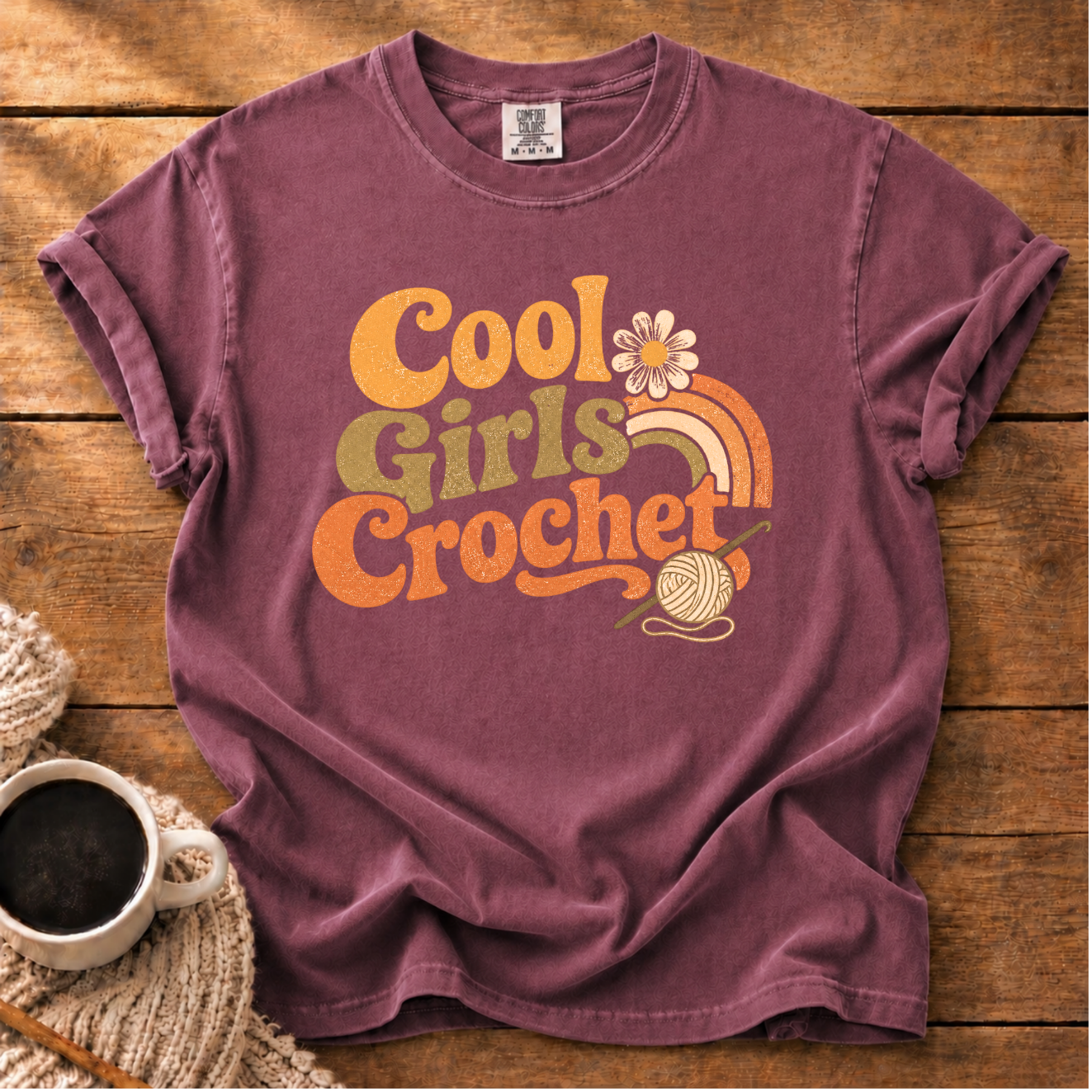 Cool Girls Crochet T-Shirt