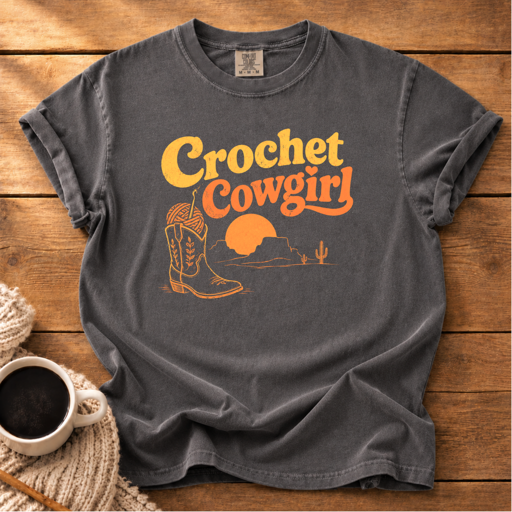 Crochet Cowgirl T-Shirt