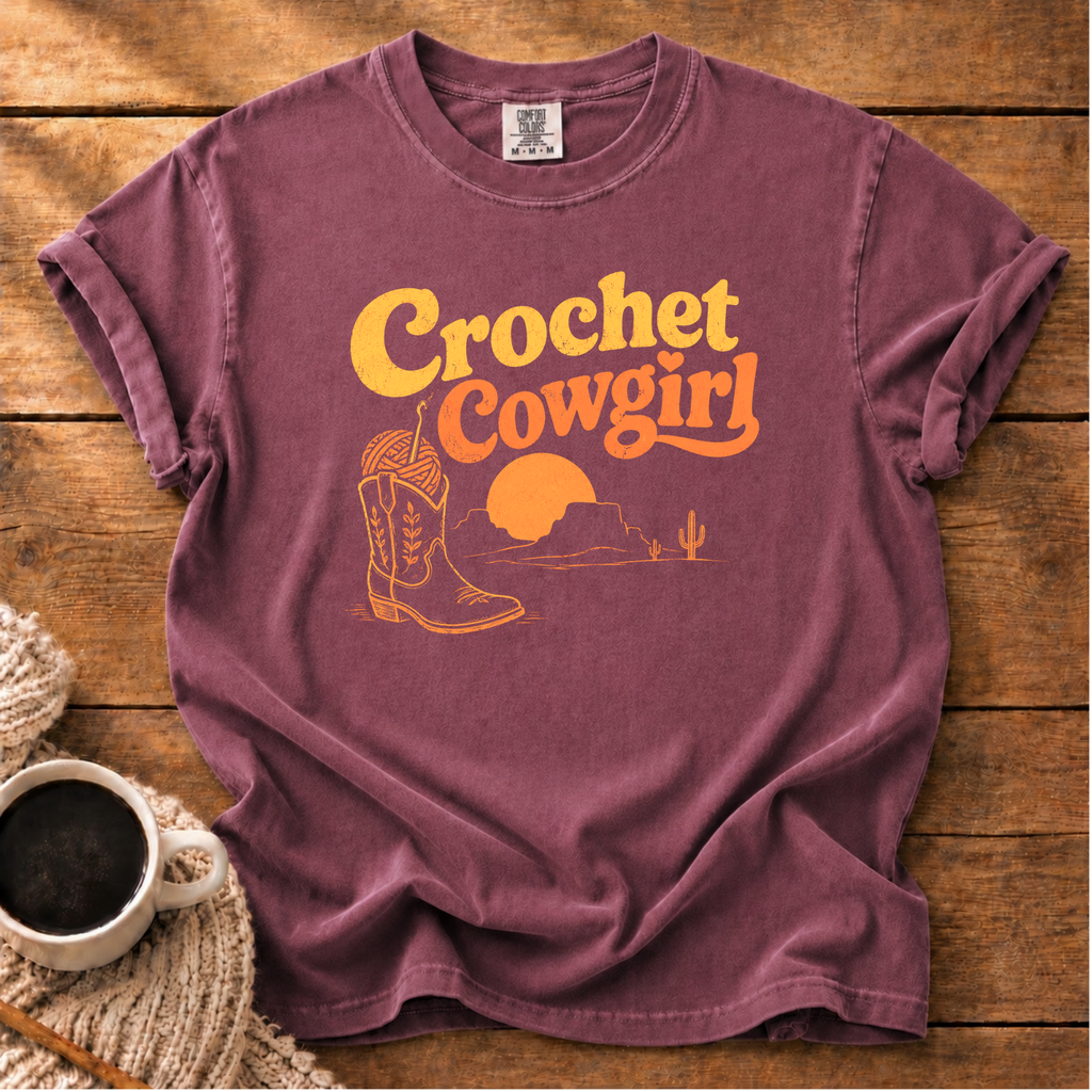 Crochet Cowgirl T-Shirt