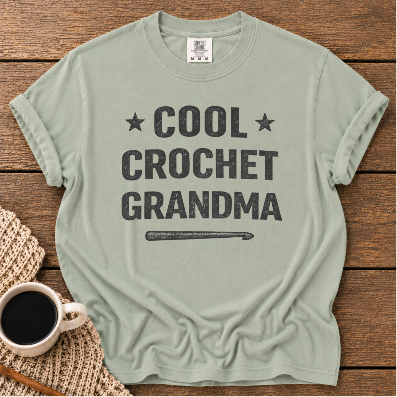 Cool Crochet Grandma T-Shirt