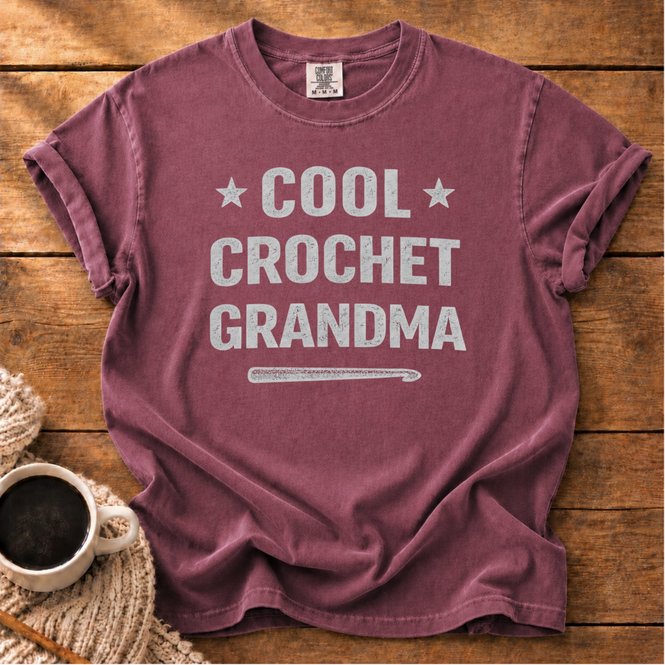 Cool Crochet Grandma T-Shirt