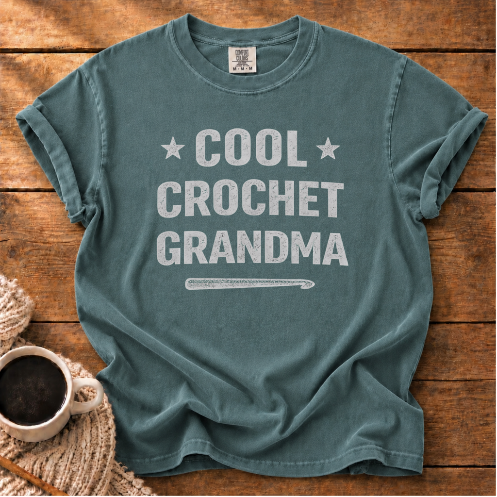 Cool Crochet Grandma T-Shirt