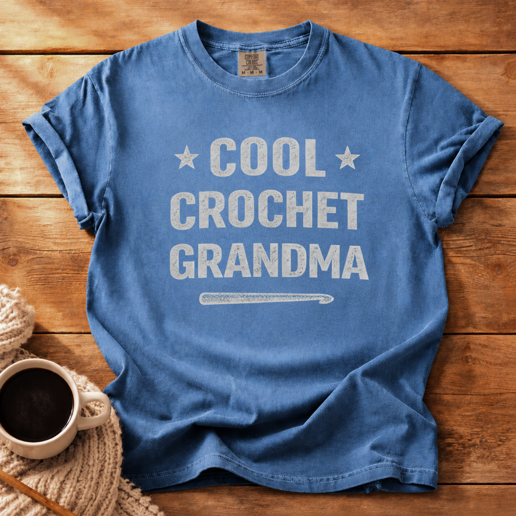 Cool Crochet Grandma T-Shirt