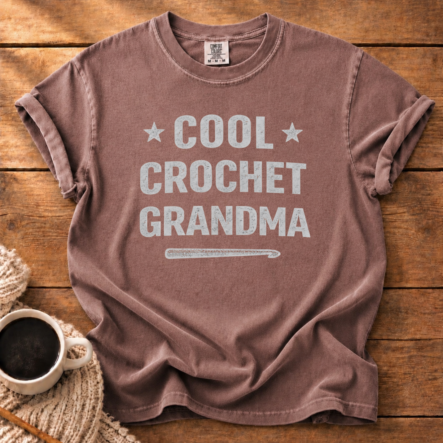 Cool Crochet Grandma T-Shirt