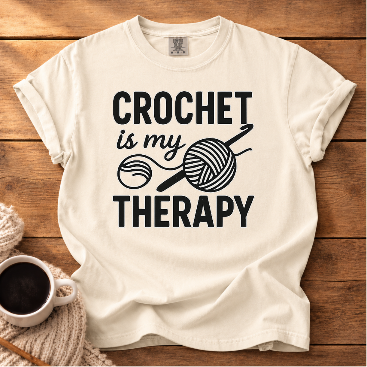 Crochet is My Therapy T-Shirt