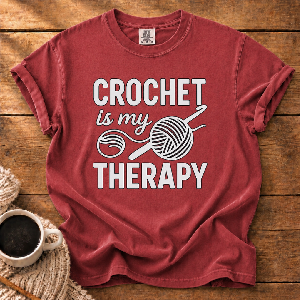 Crochet is My Therapy T-Shirt