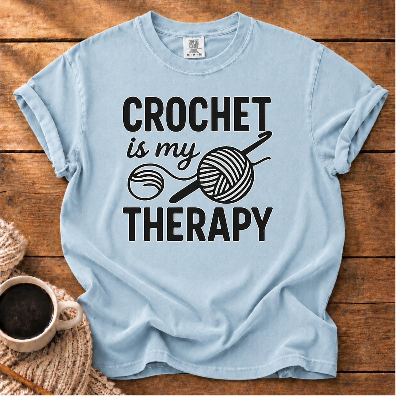 Crochet is My Therapy T-Shirt