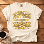Best Knitting Grandma T-Shirt