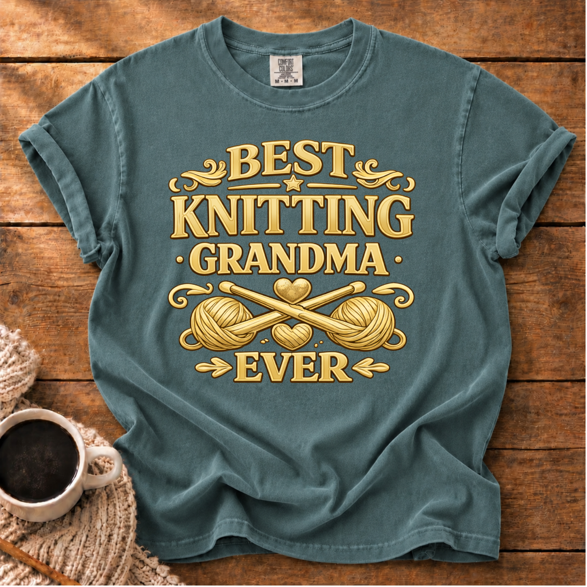 Best Knitting Grandma T-Shirt