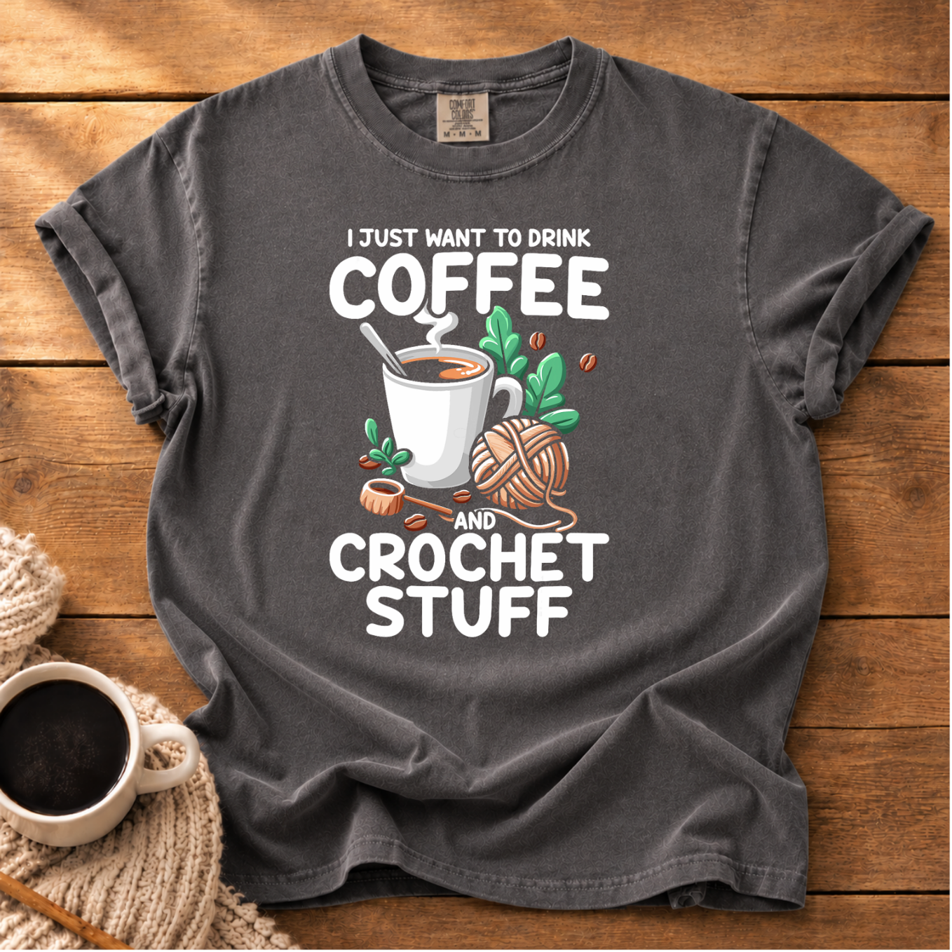 Coffee & Crochet T-Shirt