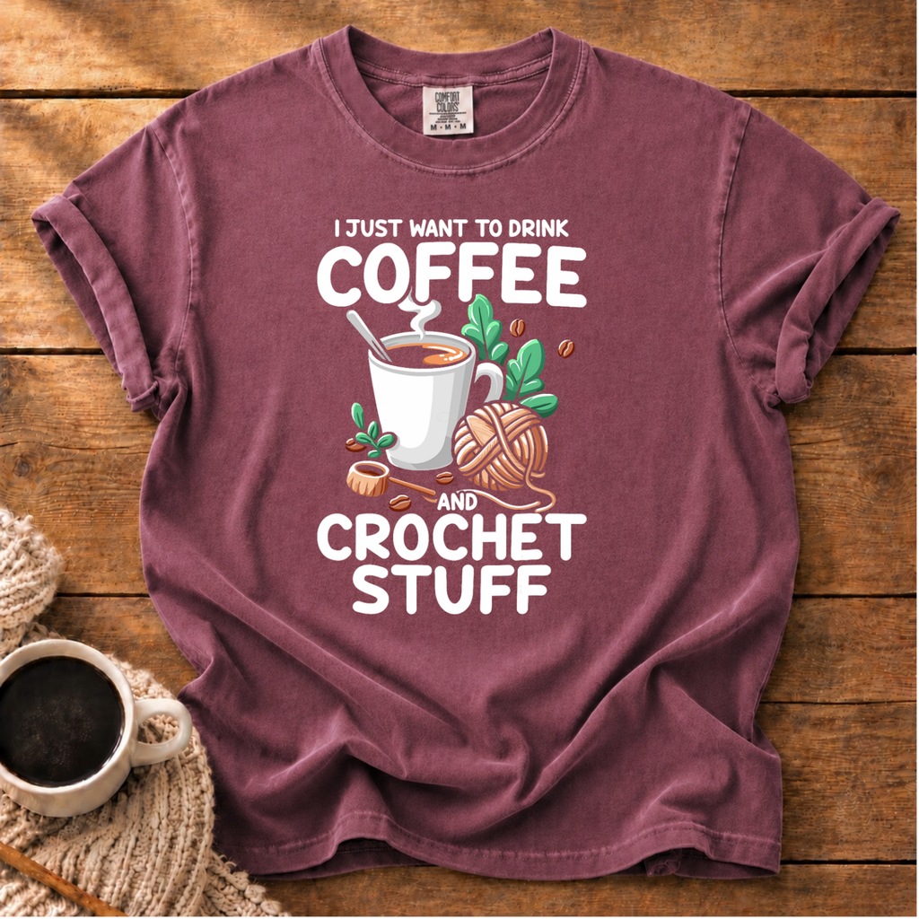 Coffee & Crochet T-Shirt