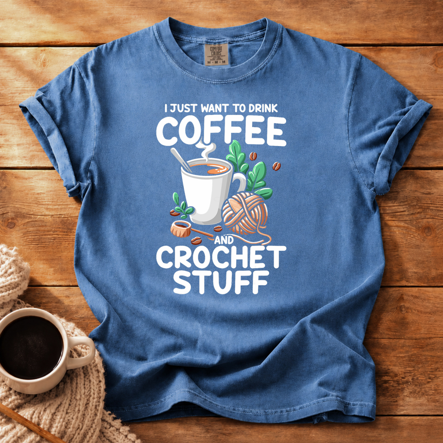 Coffee & Crochet T-Shirt