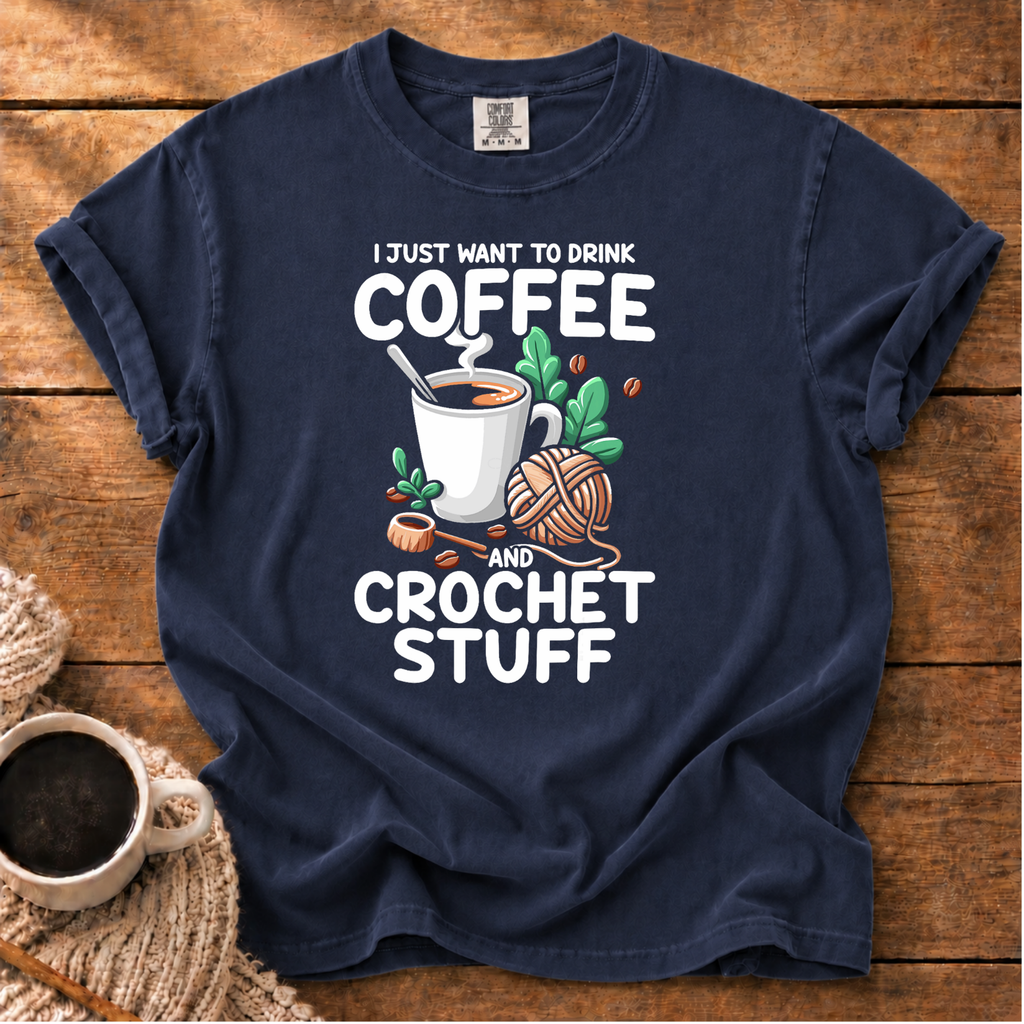 Coffee & Crochet T-Shirt