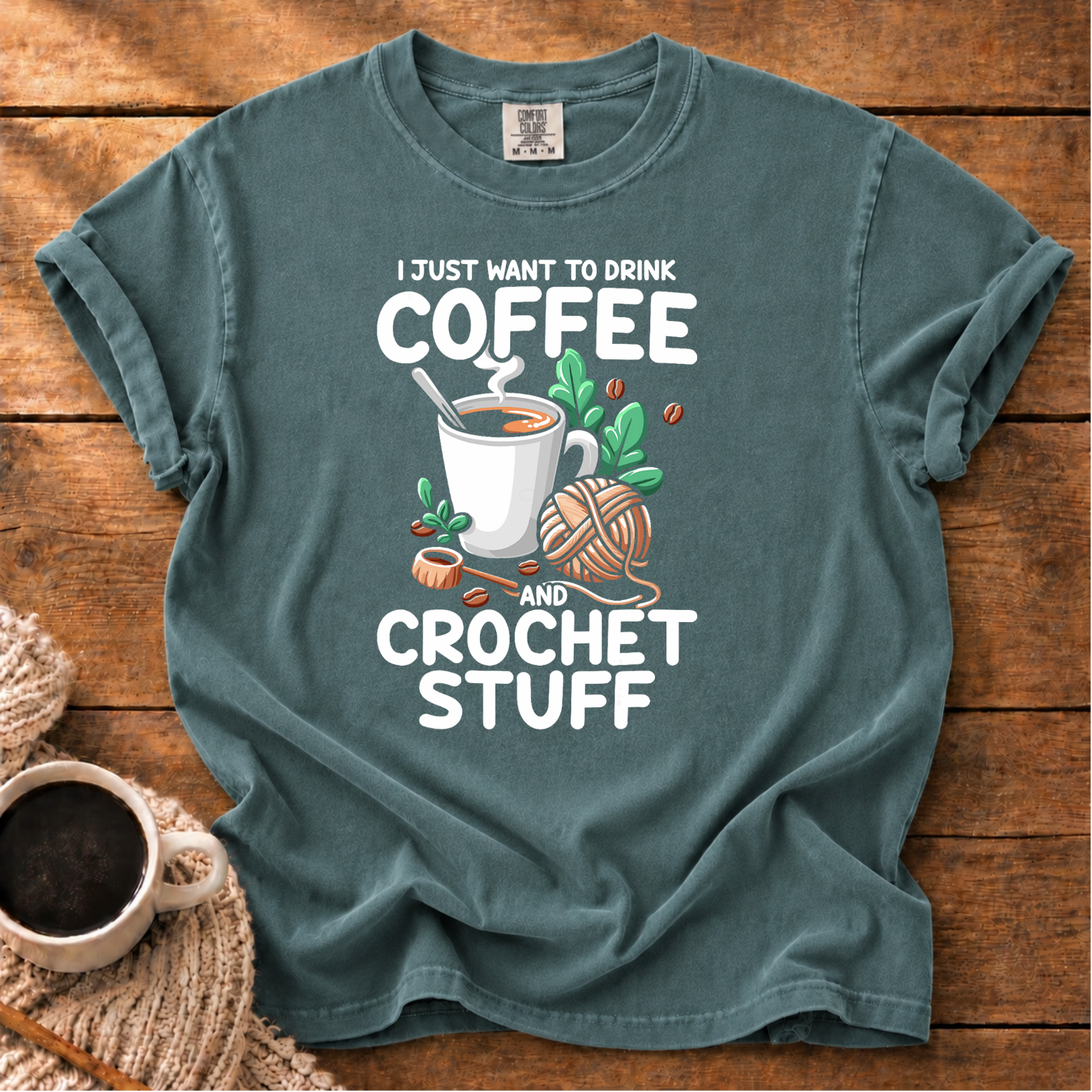 Coffee & Crochet T-Shirt