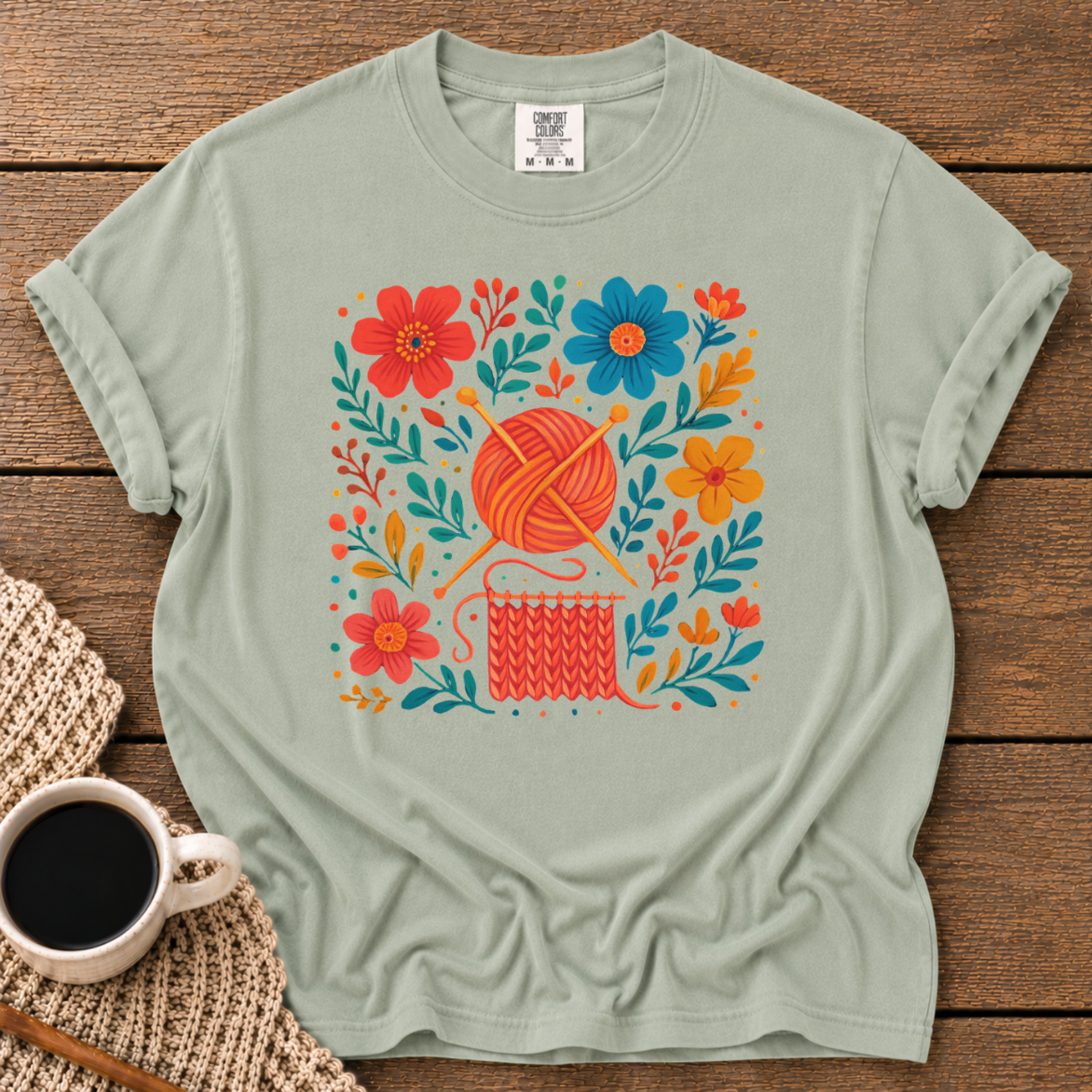 Hooked on Flowers T-Shirt