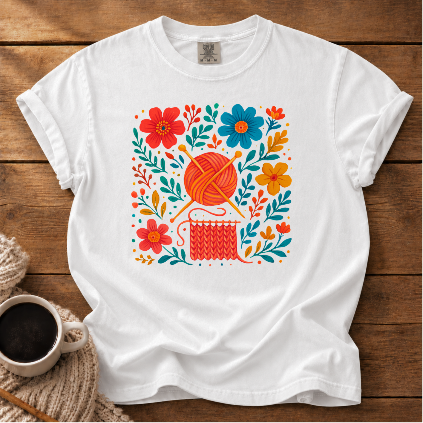 Hooked on Flowers T-Shirt