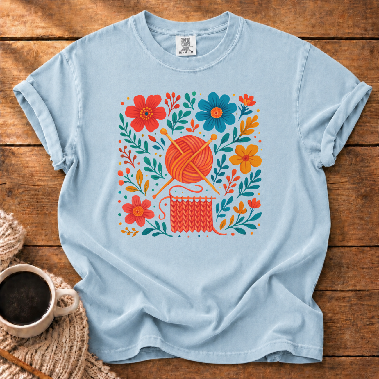 Hooked on Flowers T-Shirt