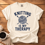 Knitting is My Therapy T-Shirt