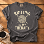 Knitting is My Therapy T-Shirt