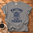 Knitting is My Therapy T-Shirt