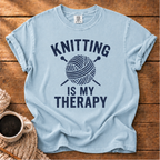 Knitting is My Therapy T-Shirt