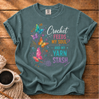 Crochet Feeds My Soul T-Shirt