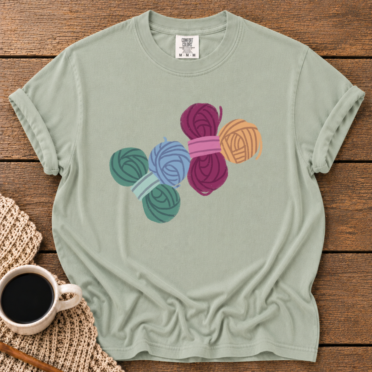 Colorful Yarn T-Shirt