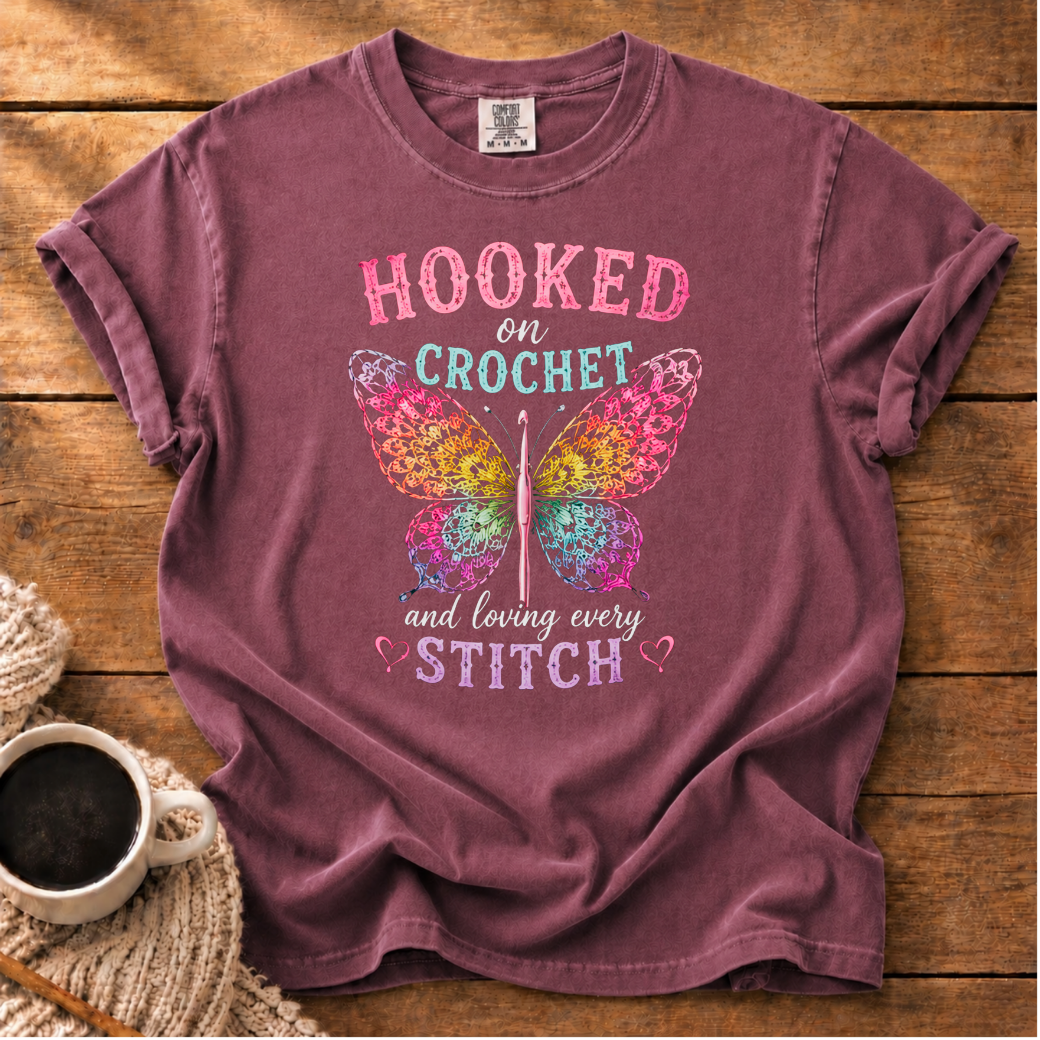 Hooked on Crochet T-Shirt
