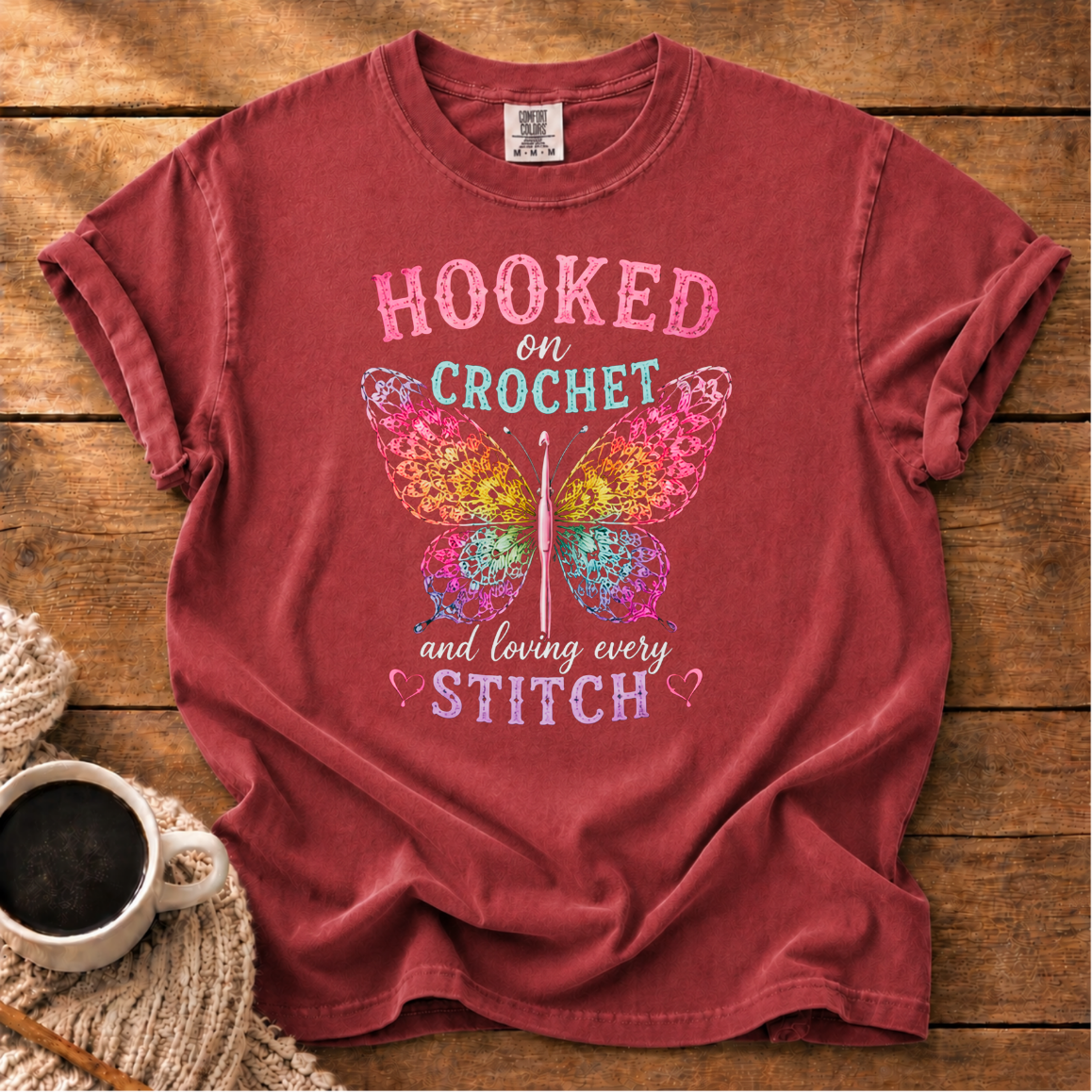 Hooked on Crochet T-Shirt