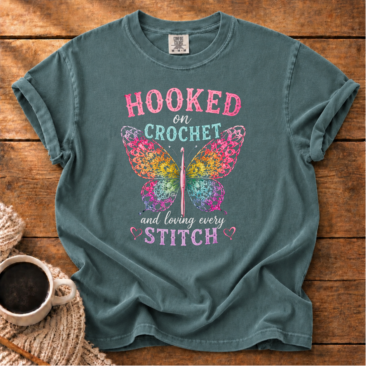 Hooked on Crochet T-Shirt