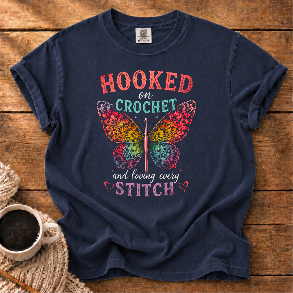 Hooked on Crochet T-Shirt