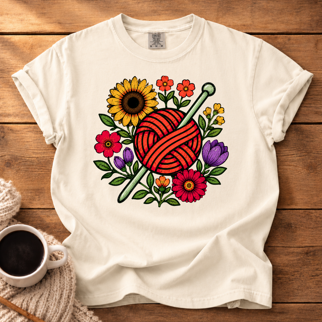 Sunflower Yarn Garden T-Shirt