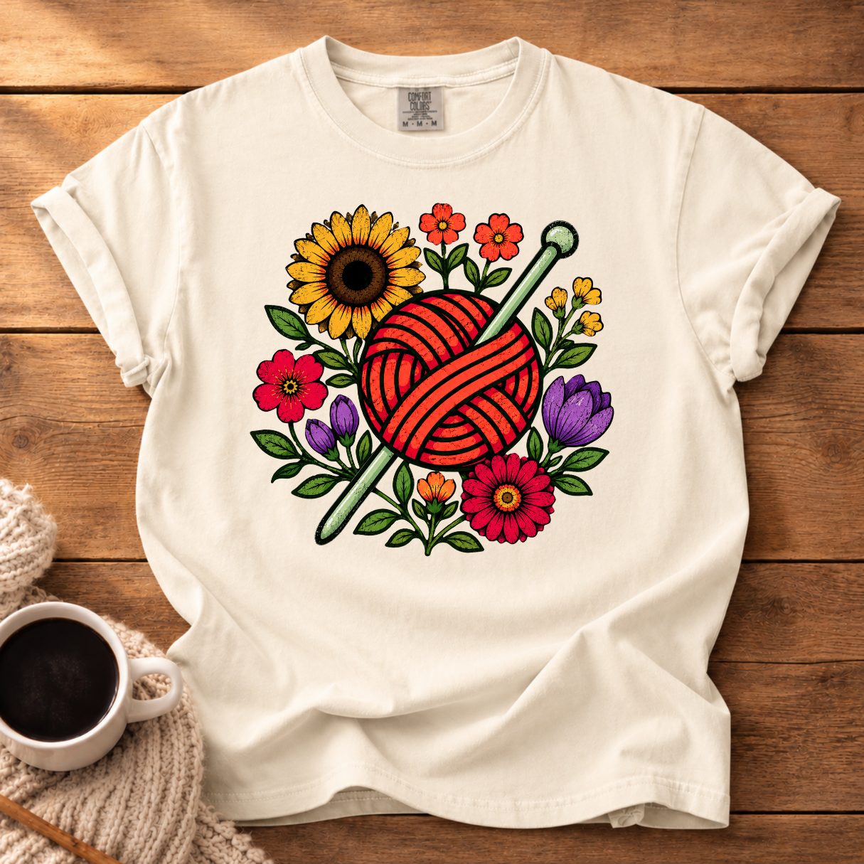 Sunflower Yarn Garden T-Shirt