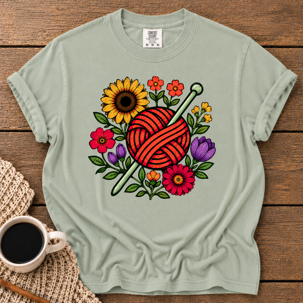 Sunflower Yarn Garden T-Shirt