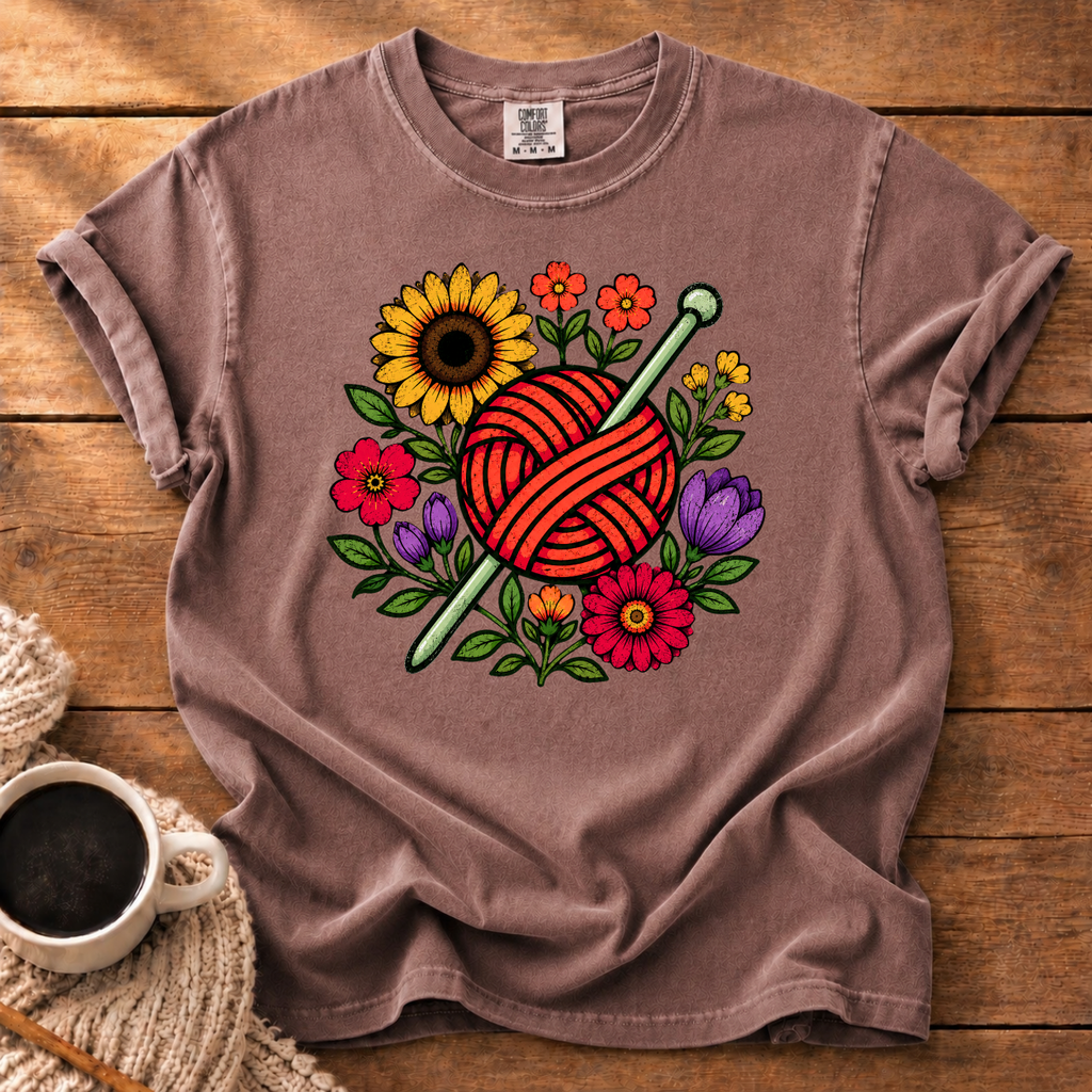 Sunflower Yarn Garden T-Shirt