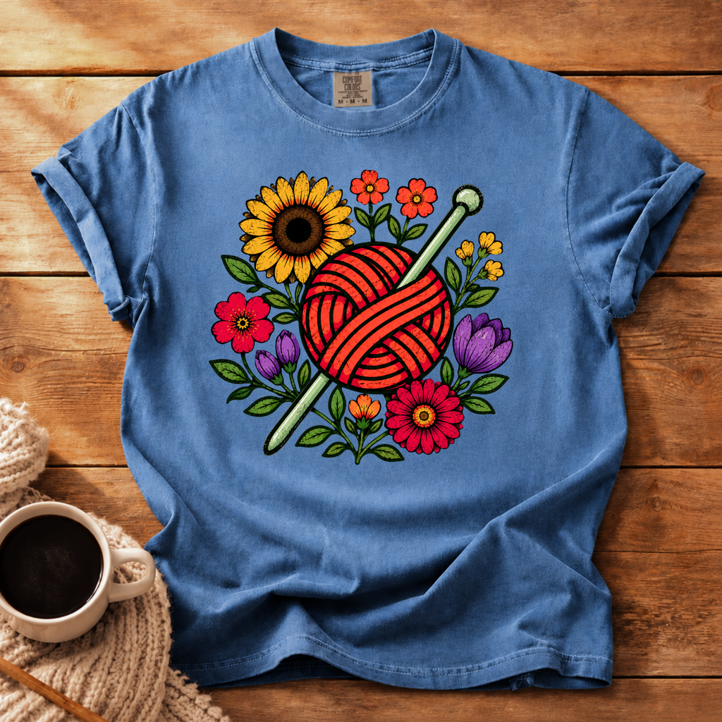 Sunflower Yarn Garden T-Shirt