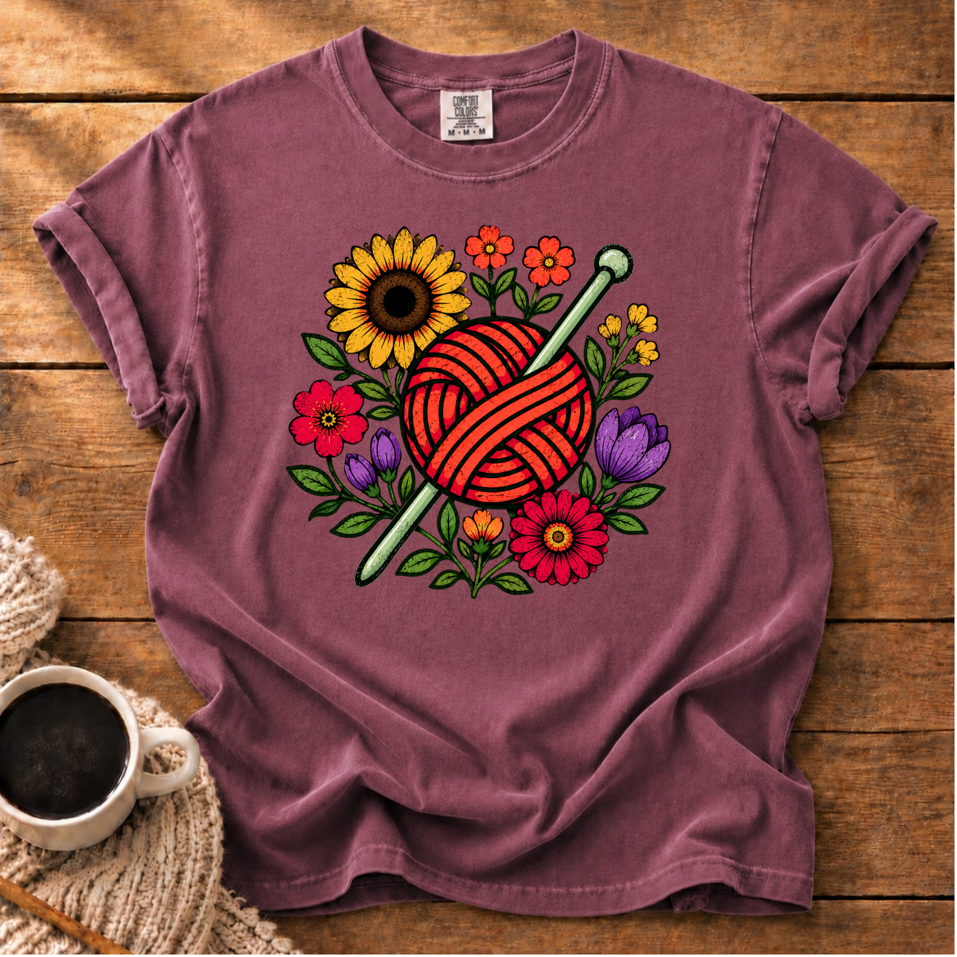 Sunflower Yarn Garden T-Shirt