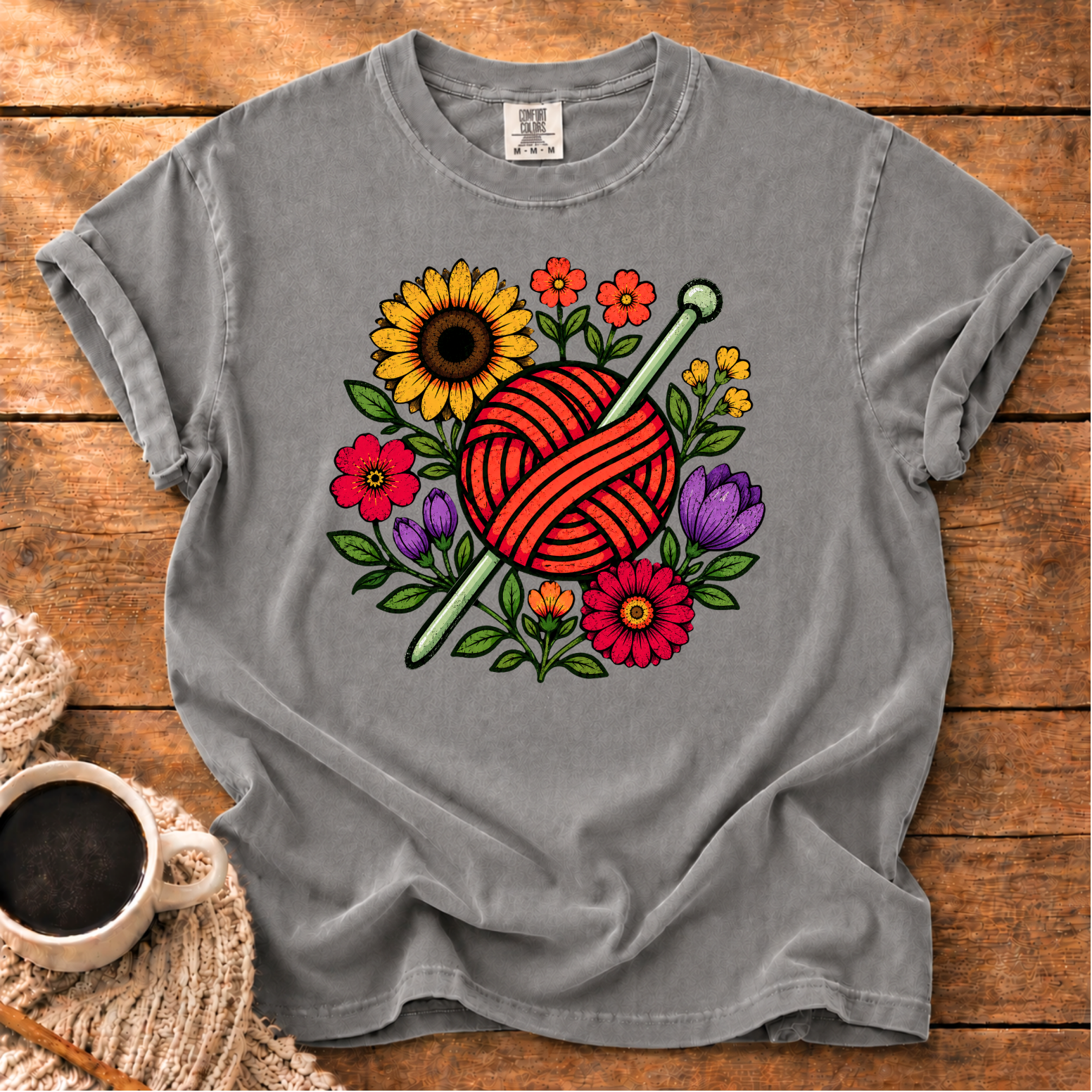 Sunflower Yarn Garden T-Shirt